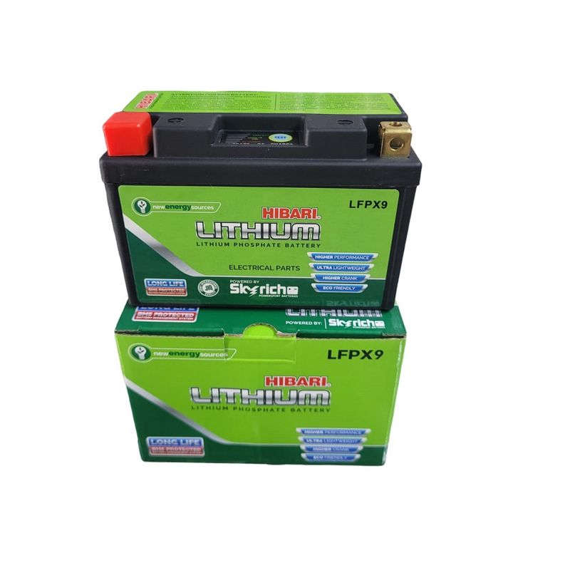GENERICO - Batería Litio Moto ytx9-bs o yt9b-bs o ytx9a