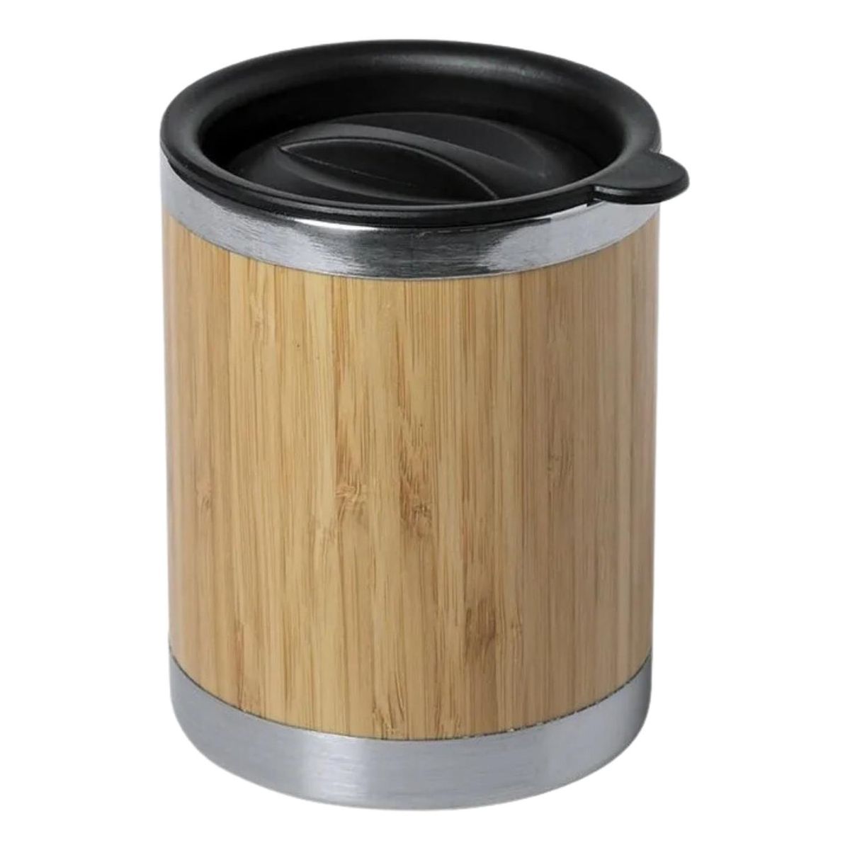 IMPORTCLICK - Vaso MUG Tapa Acero Bambú Lubon 300 ML IMPORTCLICK