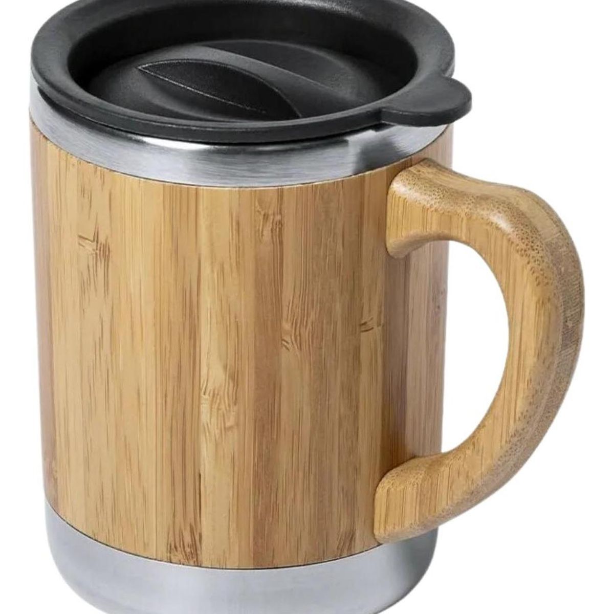 IMPORTCLICK - Taza MUG Térmica Bambú Vanatin 300 ML IMPORTCLICK