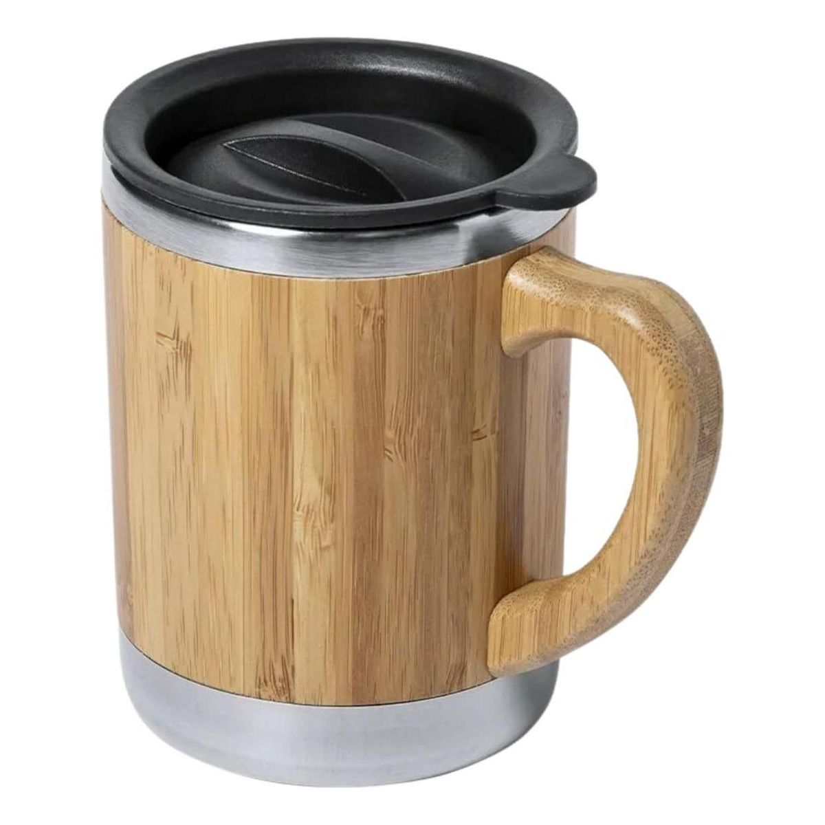 IMPORTCLICK - Taza MUG Térmica Bambú Vanatin 300 ML IMPORTCLICK