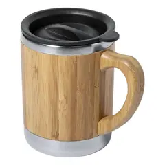 IMPORTCLICK - Taza MUG Térmica Bambú Vanatin 300 ML - Café