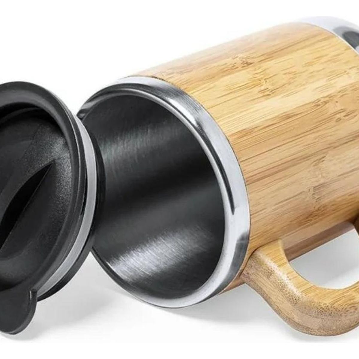 IMPORTCLICK - Taza MUG Térmica Bambú Vanatin 300 ML IMPORTCLICK