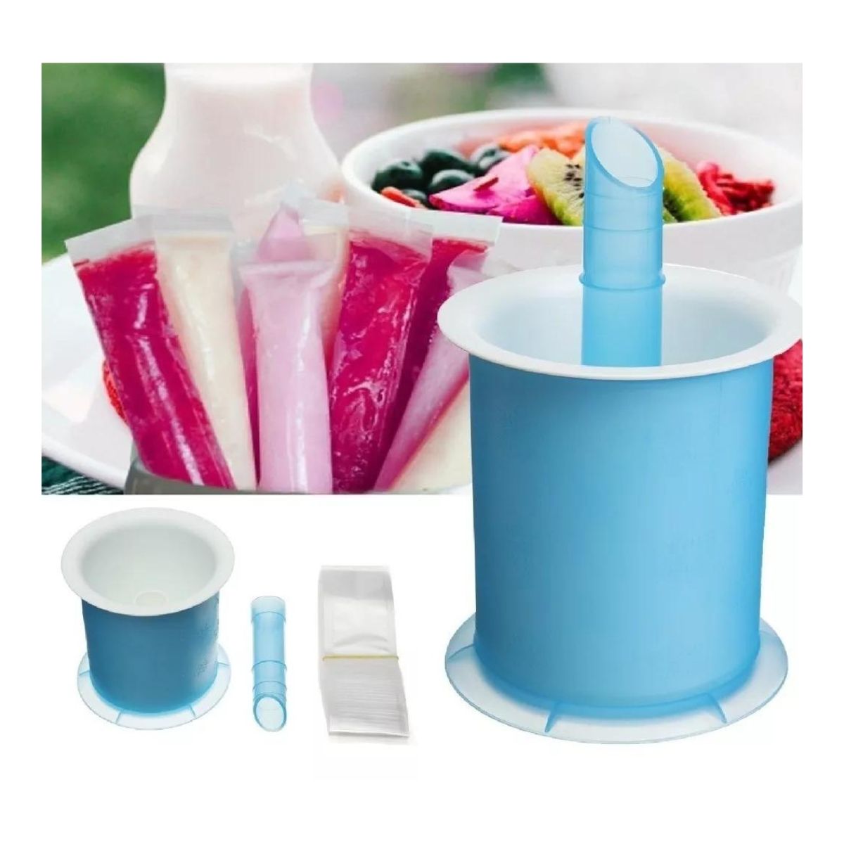 GENERICO - Molde Manual para Helados Caseros en Bolsitas