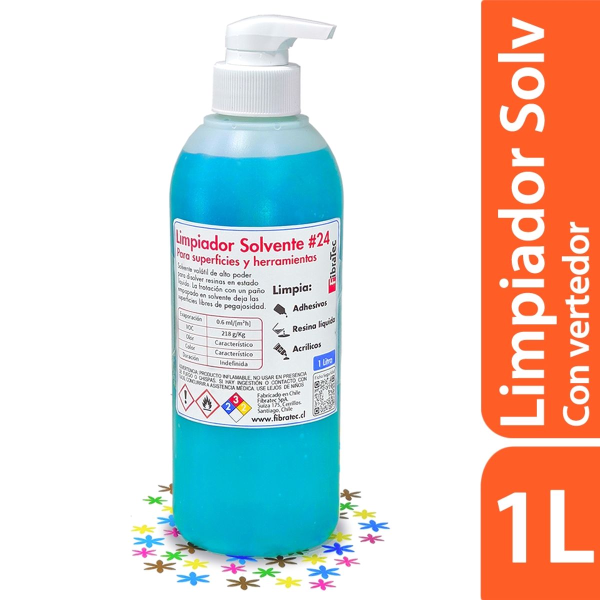 EASY EPOX - Solvente Limpiador Para Resinas Epóxicas Y Otras Magnífico