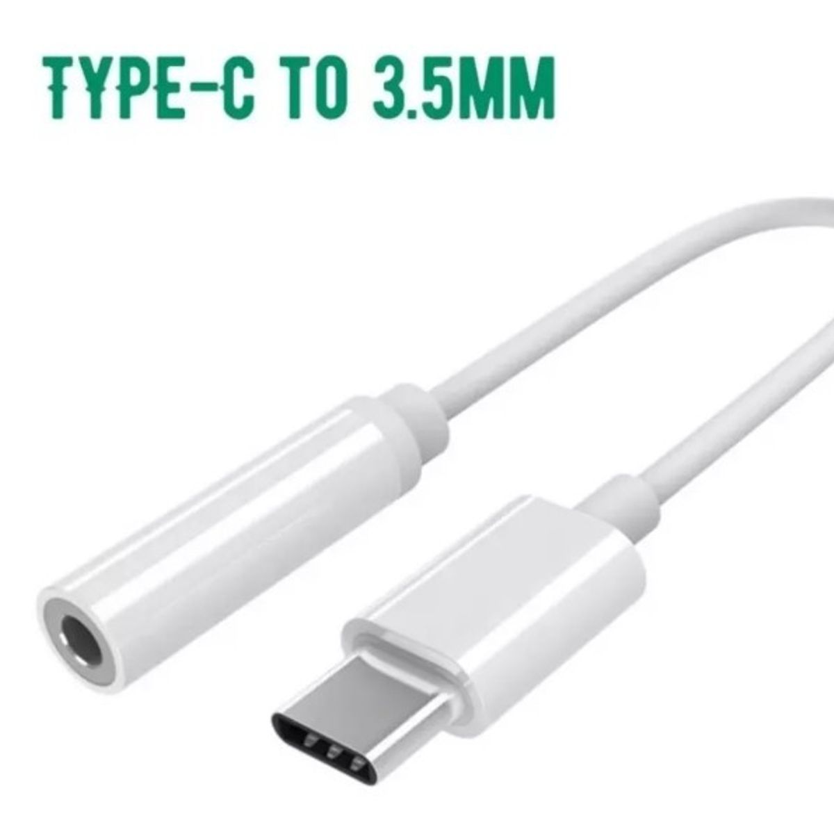 GENERICO - Adaptador Conector Tipo C - Jack 35mm audífonos