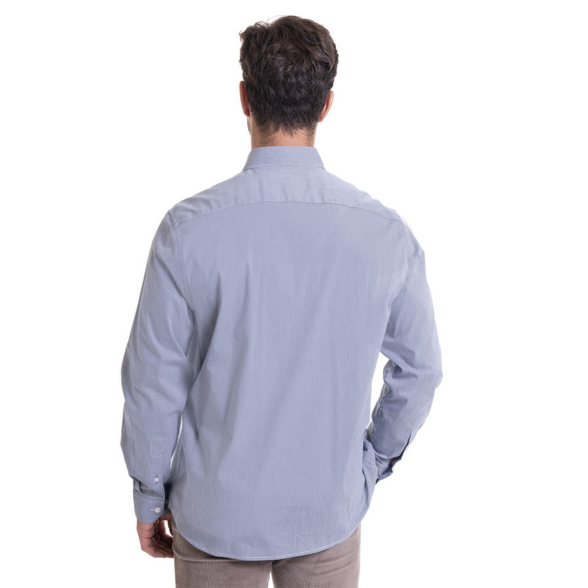 MCGREGOR - Camisa Dobby Comfort Fit Azul MCGREGOR