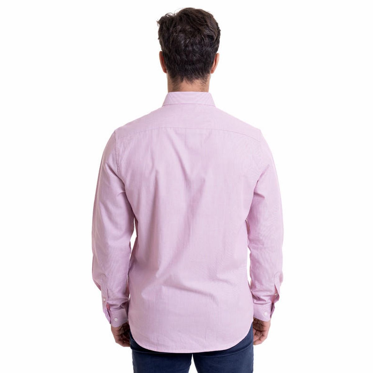 MCGREGOR - Camisa Dobby Comfort Fit Burdeo MCGREGOR