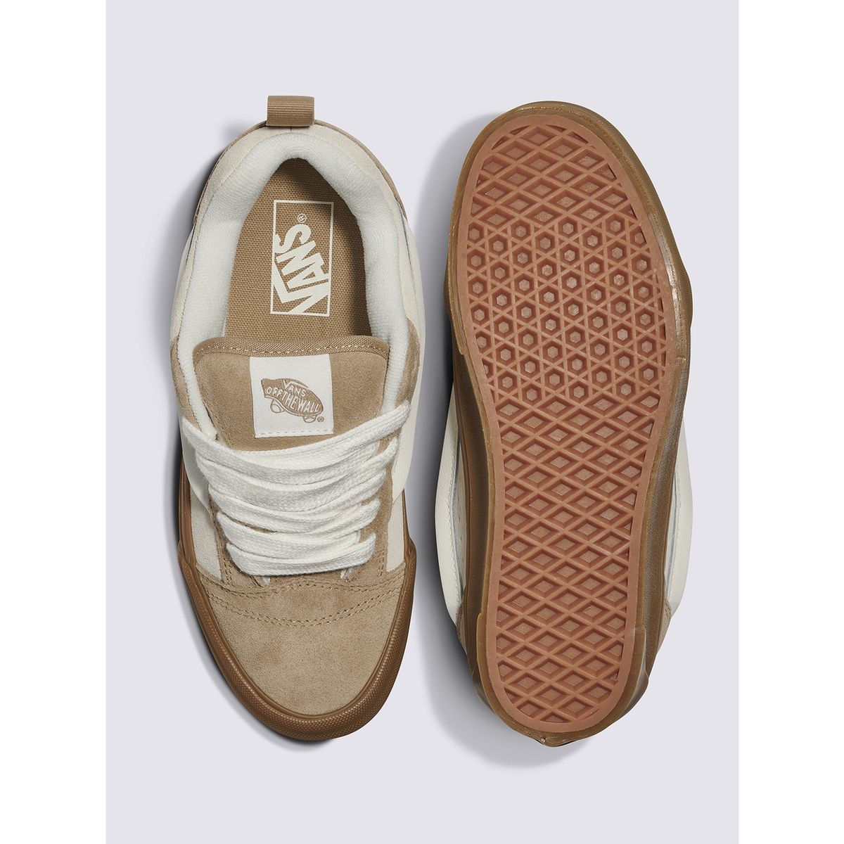 VANS - Zapatilla Urbana Mujer Knu Stack Beige VANS