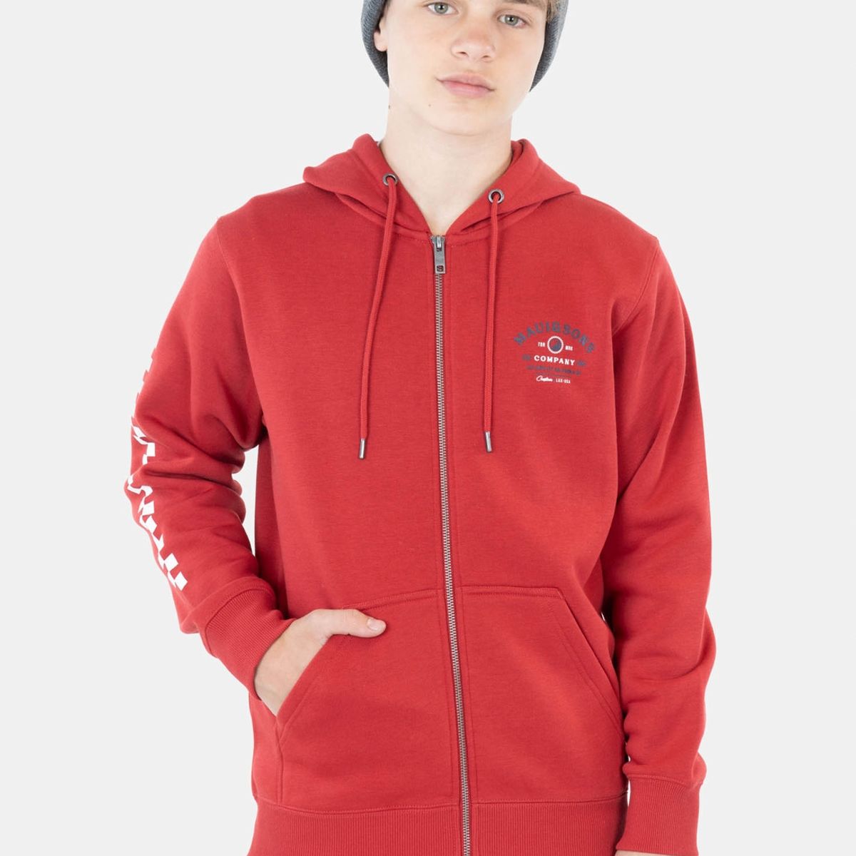 MAUI AND SONS - Poleron Pull Over Maui Company Rojo Infantil Maui And Sons