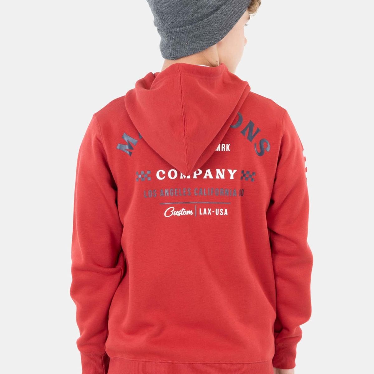 MAUI AND SONS - Poleron Pull Over Maui Company Rojo Infantil Maui And Sons