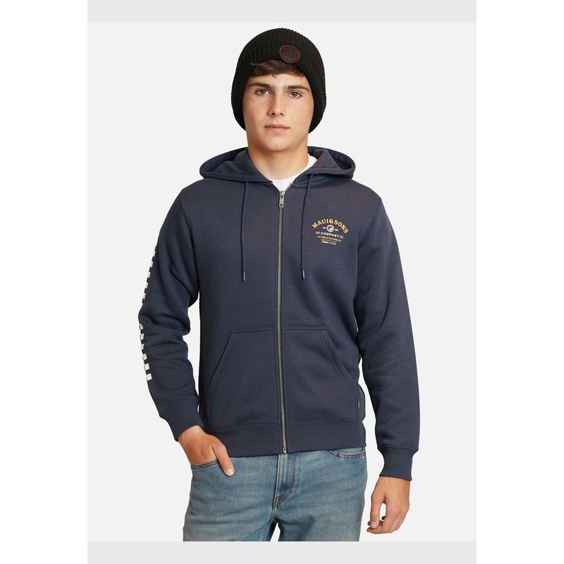 MAUI AND SONS - Poleron Pull Over Maui Company Azul Marino Infantil Maui And Sons