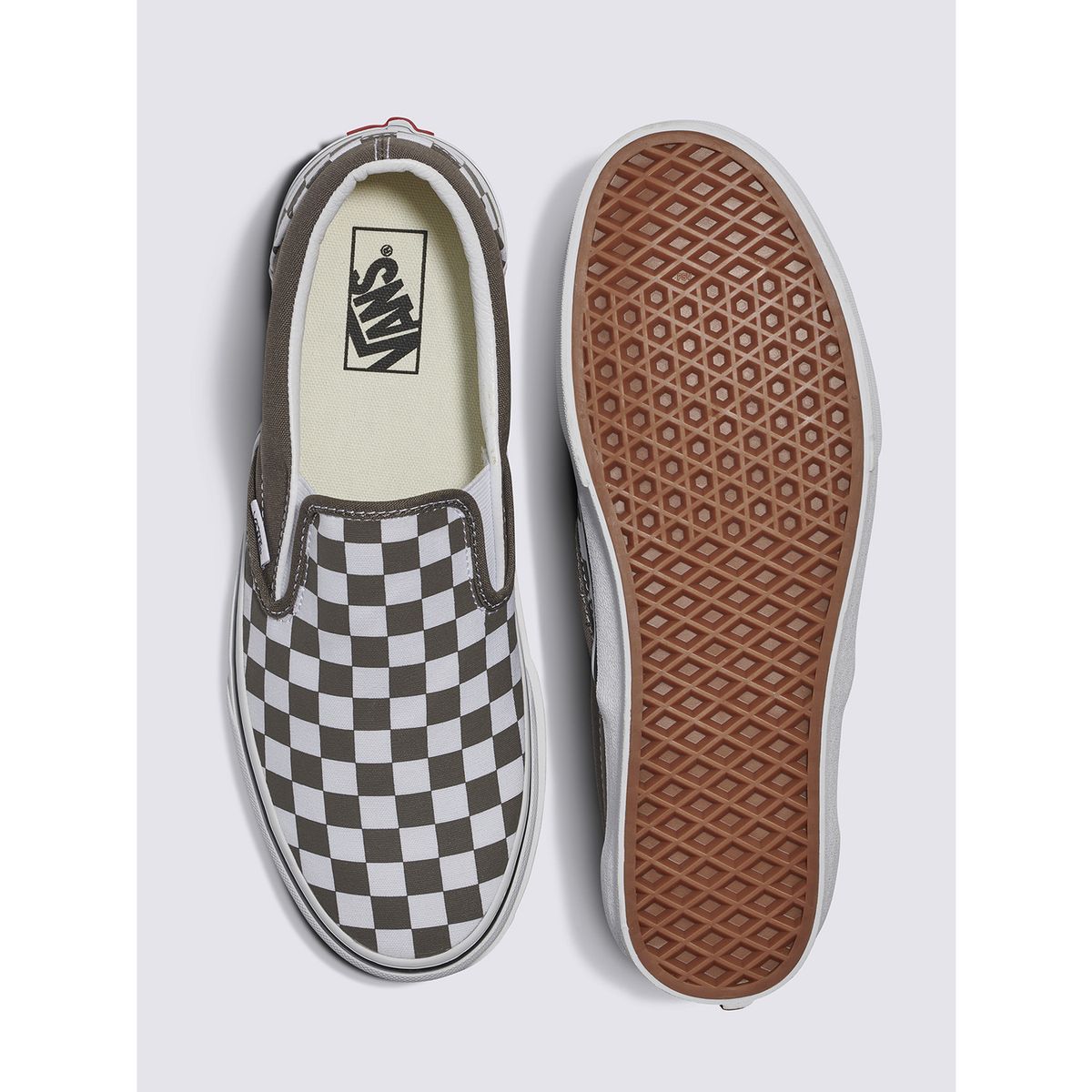 VANS - Zapatilla Urbana Unisex Classic Slip-On Gris VANS