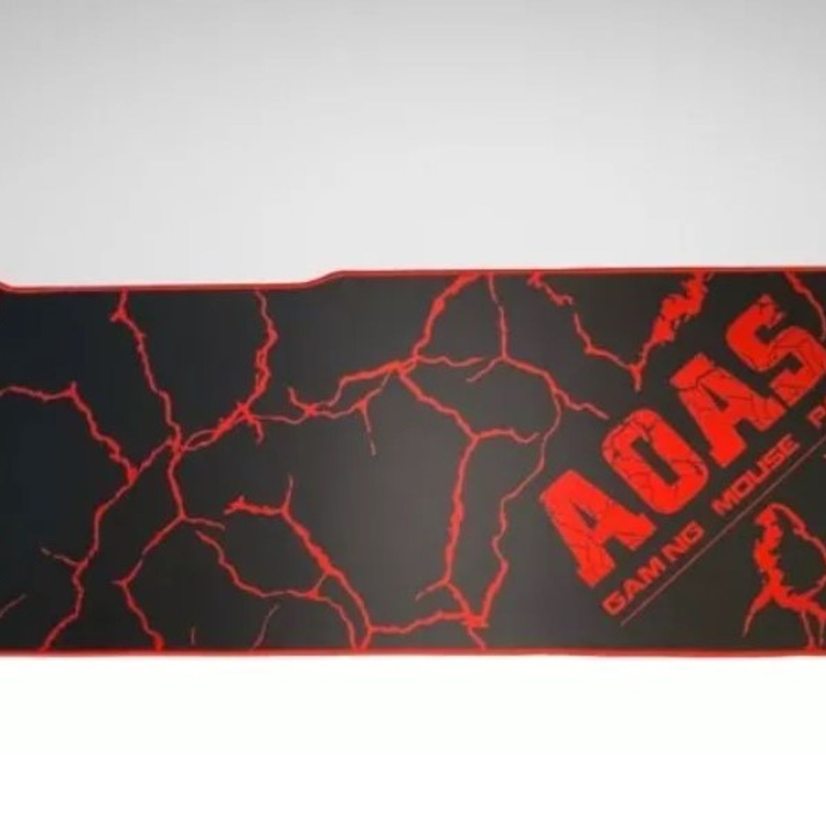 GENERICO - Mouse Pad Gamer Xl Aoas Alfombrilla Diseño 80x30 ROJO