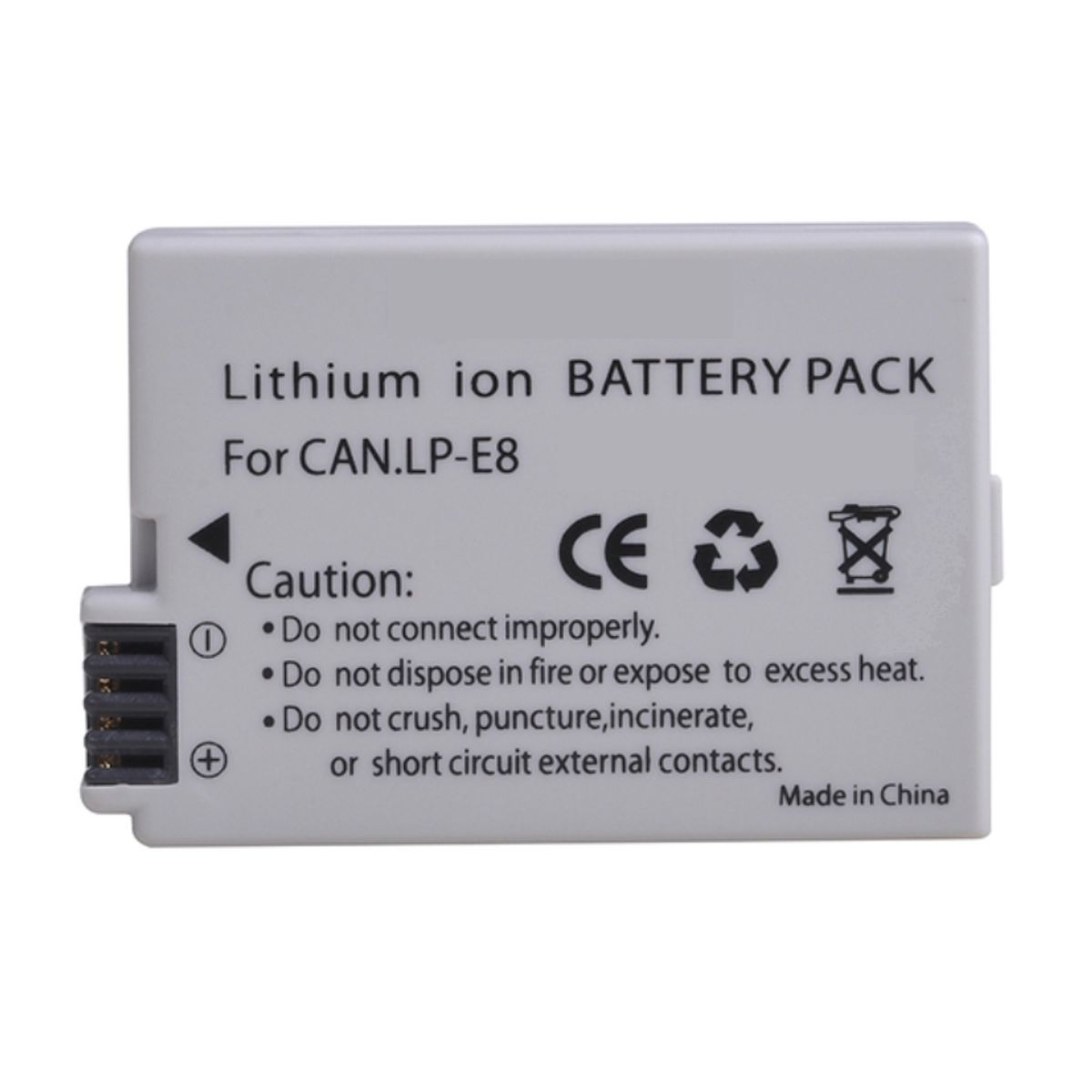 GENERICO - BATERÍA LP-E8 CANON ALTERNATIVA