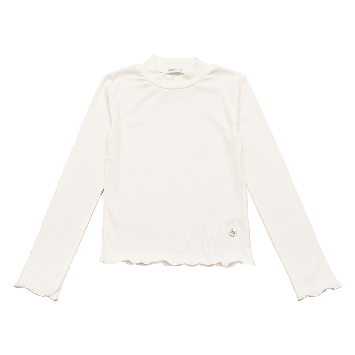 BUBBLE GUMMERS - Polera Manga Larga Niña Bubblegummers Lucia Crema Teens