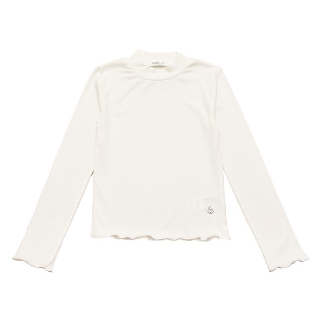 BUBBLE GUMMERS - Polera Manga Larga Niña Bubblegummers Lucia Crema Teens