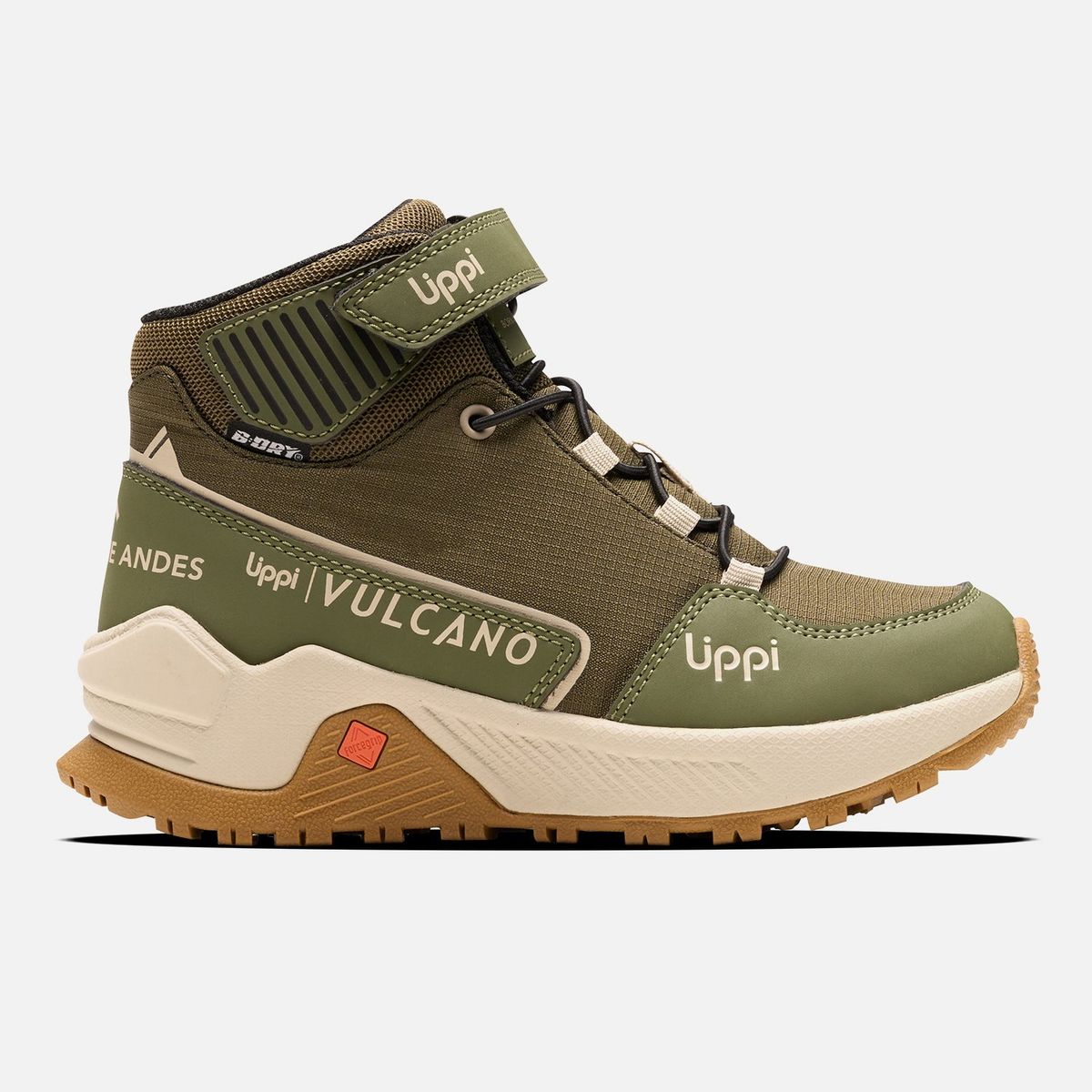 LIPPI - Zapatilla Niño  Motion Mid Kids Verde Lippi