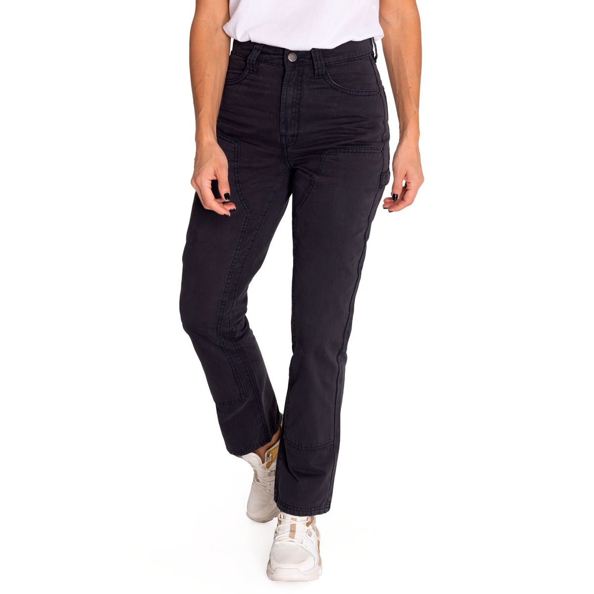 CAT - Pantalón Mujer Double Front Utility Bottom Negro CAT