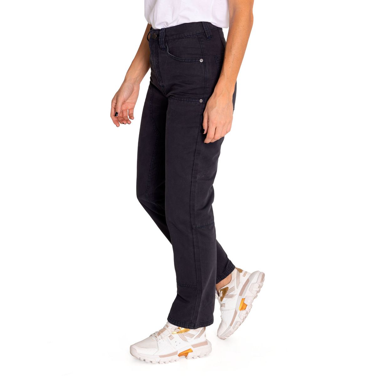 CAT - Pantalón Mujer Double Front Utility Bottom Negro CAT