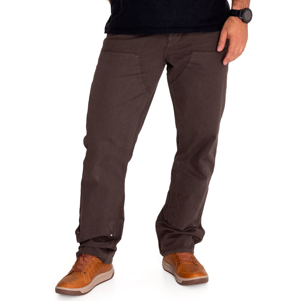 CAT - Pantalón Hombre Heritage Uniform Double Front Marrón CAT