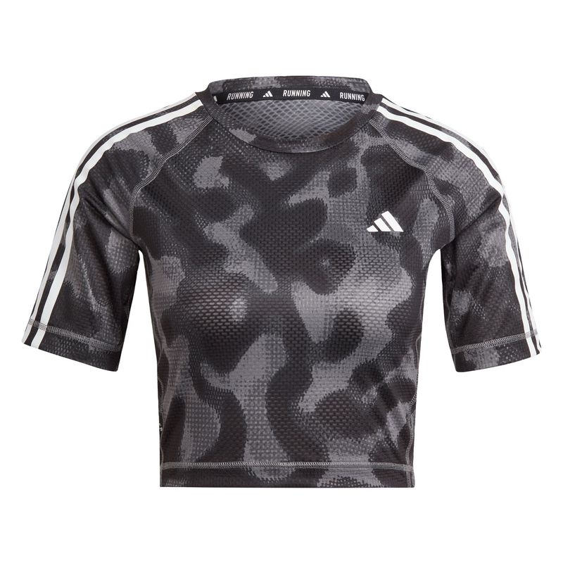 ADIDAS - Polera Own the Run 3 Tiras Estampada