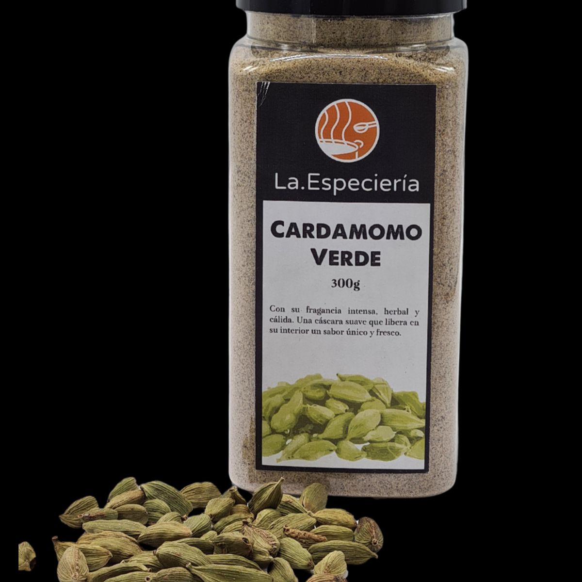 GENERICO - Cardamomo Verde Molido 300g La Especieria