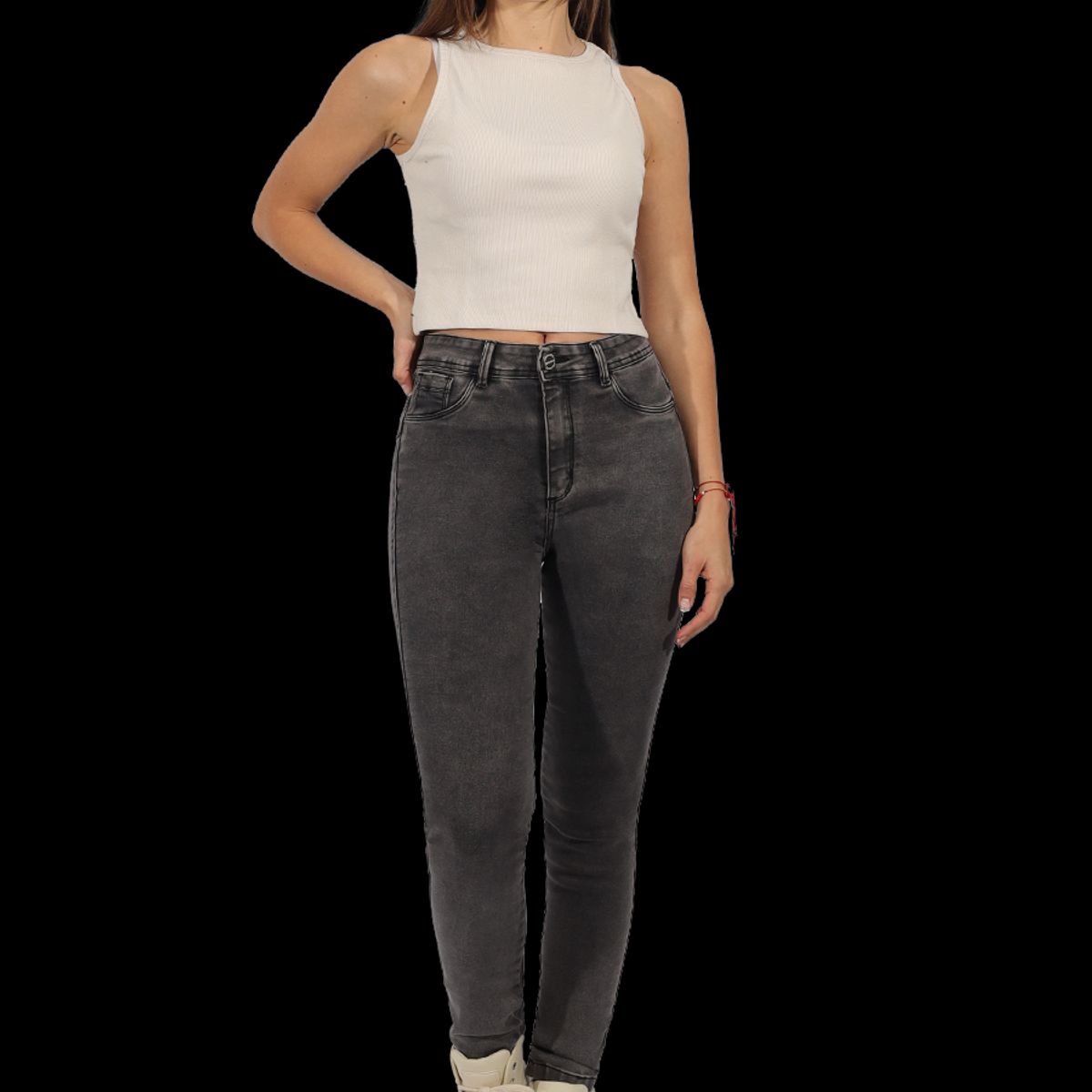 DIVINO JEANS - Jeans Sena IV Gris Divino Jeans