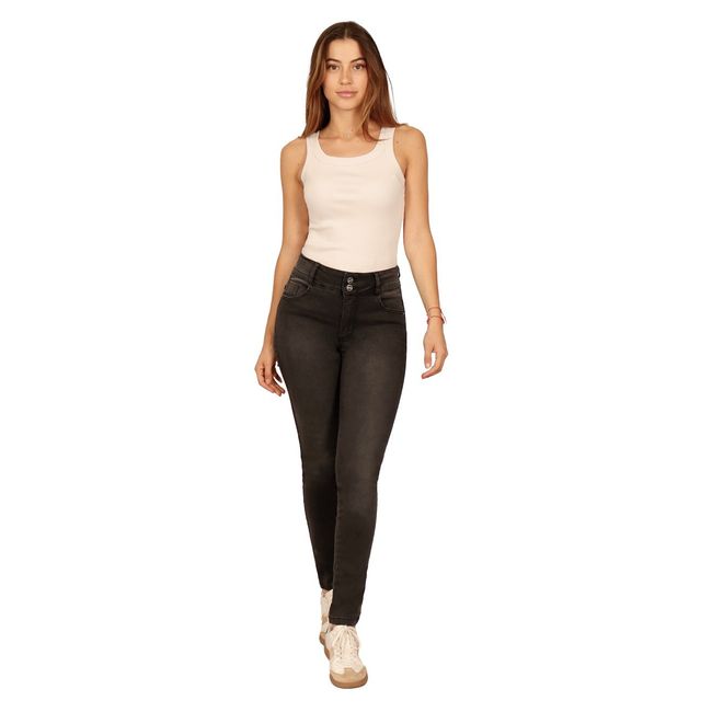 DIVINO JEANS - Jeans Wendy III Negro Divino Jeans - Negro