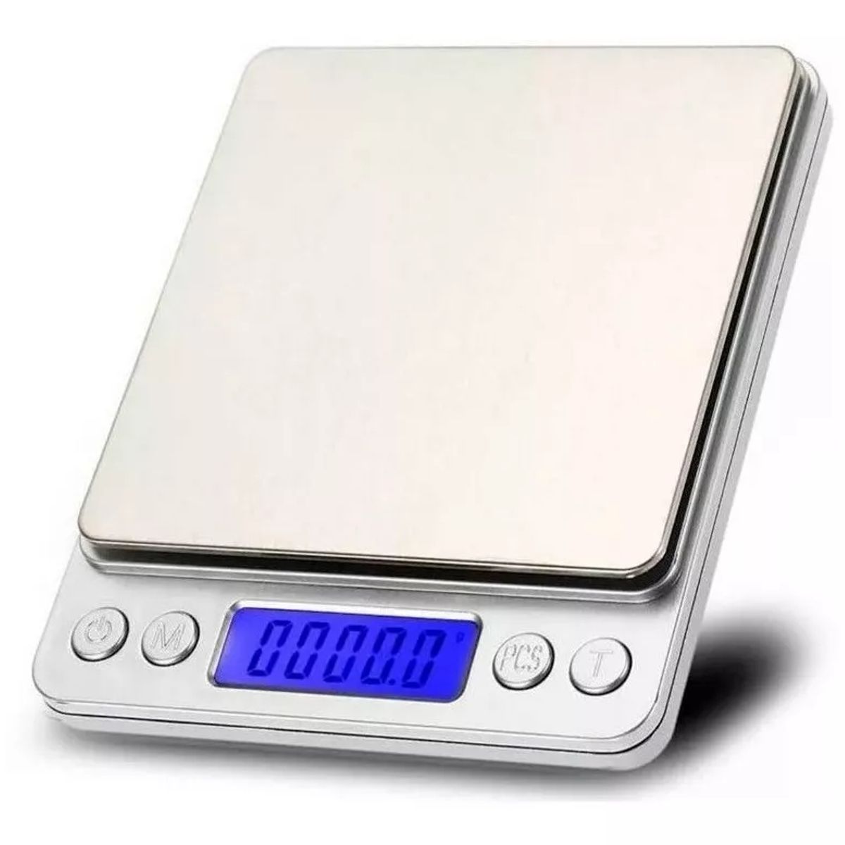 GENERICO - Pesa Gramera Joyeria Y Cocina Top 0.01 Gr A 500 Gr Gris