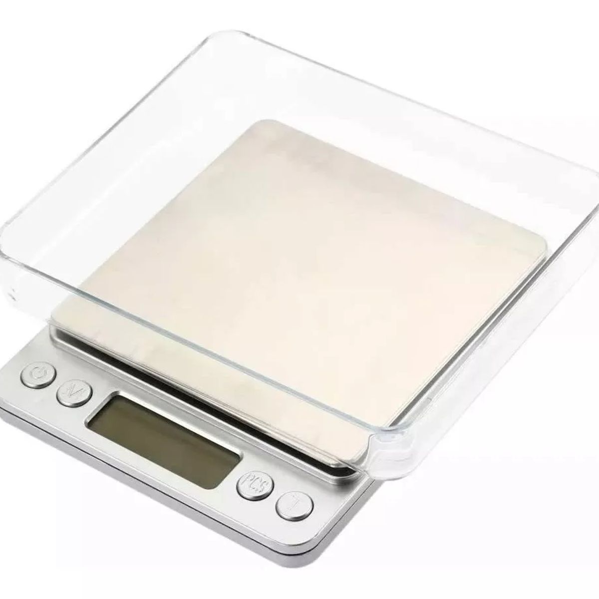 GENERICO - Pesa Gramera Joyeria Y Cocina Top 0.01 Gr A 500 Gr Gris