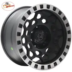 GENERICO - Juego 4 llantas 17x9" 6x139 OFF-12 CB110-Rey Del Neumático