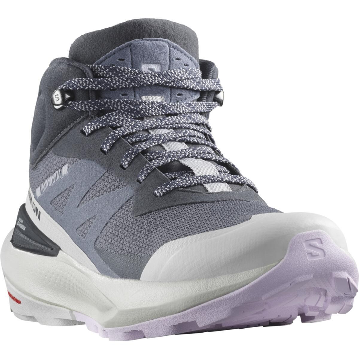 SALOMON - Zapatilla Mujer Elixir Activ Mid Gore-Tex W Gris Salomon