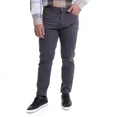 MCGREGOR - Pantalón 5 Pocket Spandex Gris Oscuro