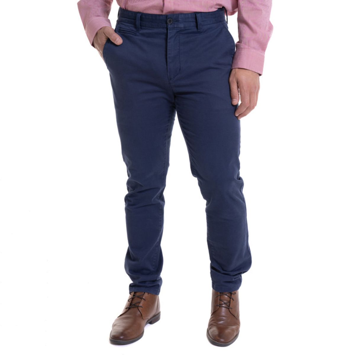 MCGREGOR - Pantalón Chino Spandex Azul Marino MCGREGOR
