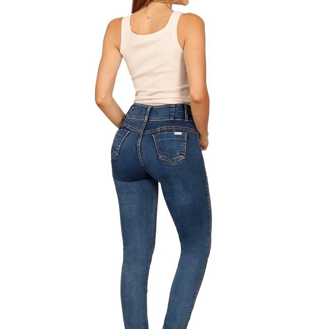 DIVINO JEANS - Jeans Wendy II Azul Medio Divino Jeans