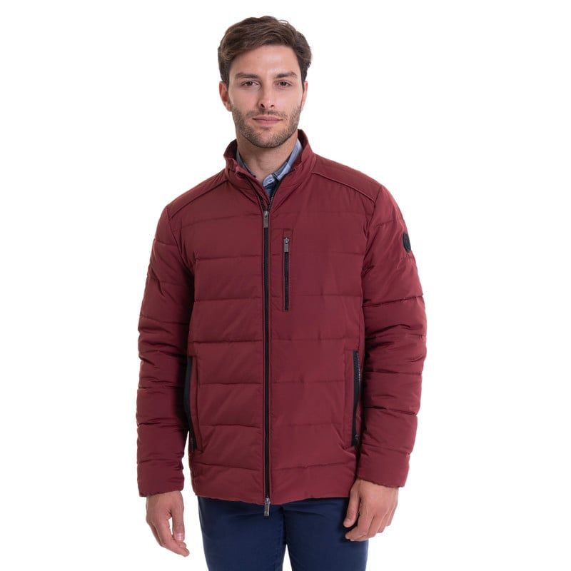MCGREGOR - Parka Térmica Acolchada Rojo Oscuro MCGREGOR