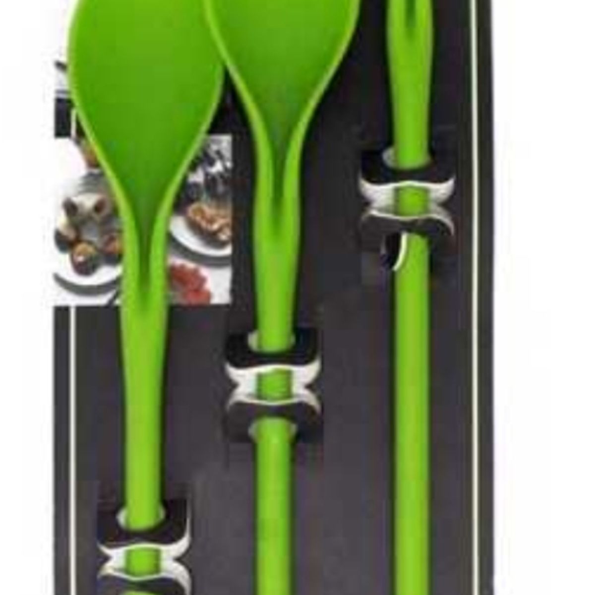 OEM - Set 03 Cucharas Ensaladeras 3 Tamaños