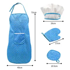 EDWINAYY - Set Delantal De Cosplay + Gorro De Chef Para Cocinar 11 Piez
