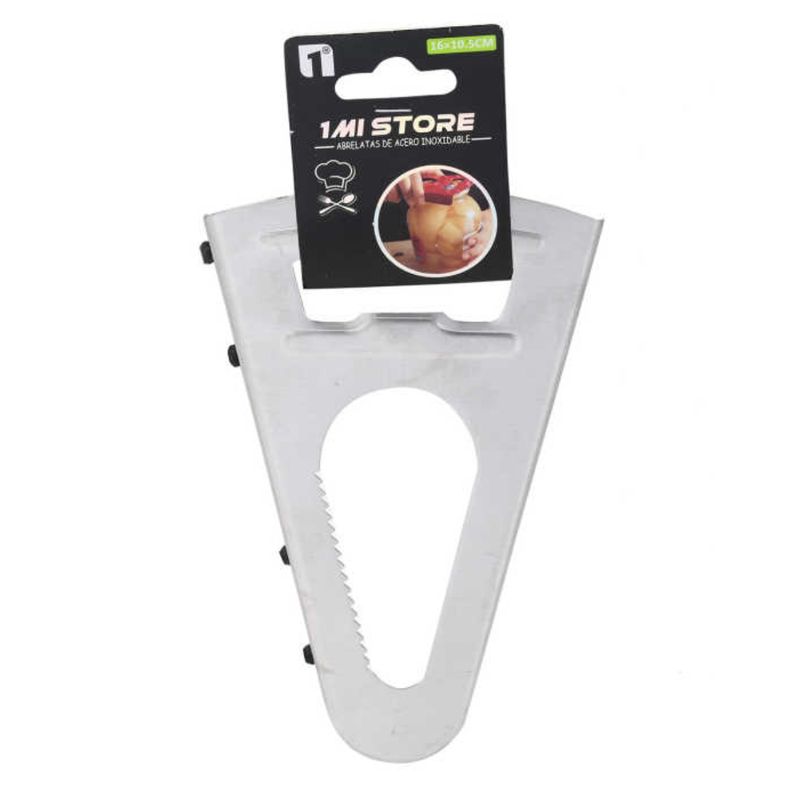 OEM - Destapador Abrelatas De Acero Inoxidable 2 en 1