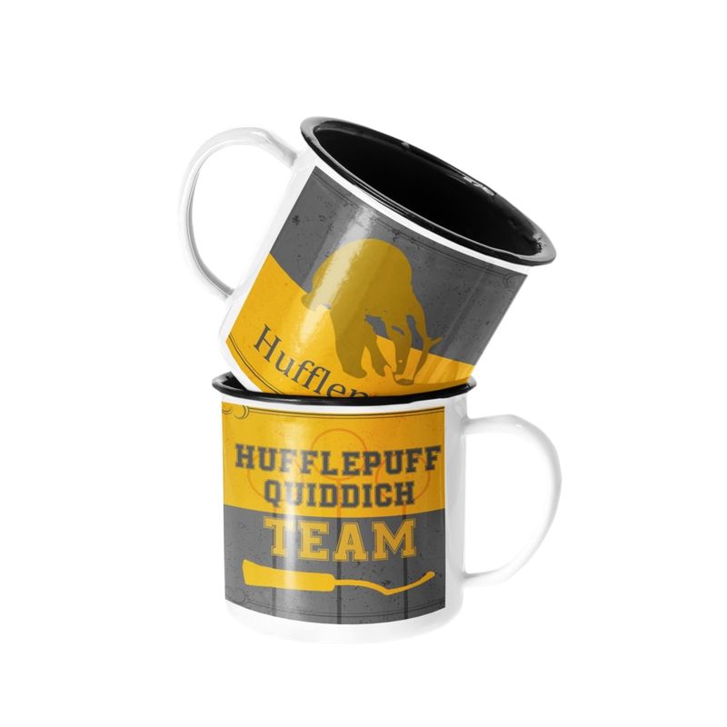 SM - Taza Enlozada Lechera Hufflepuff Harry Potter SM