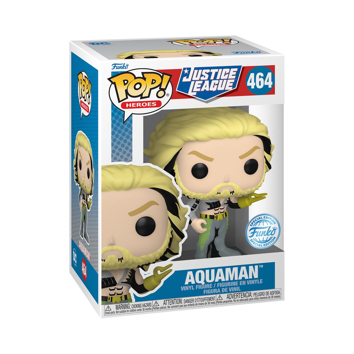 FUNKO - Funko Pop Aquaman Liga de la Justicia - 464