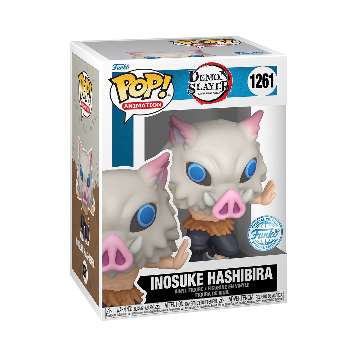 FUNKO - Funko Pop Inosuke Hashibira Demon Slayer - 1261