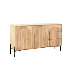 MUEBLES EL HERRERO - Buffet almendra 135x40x75cm