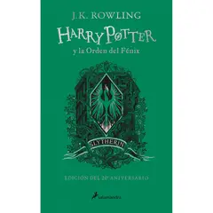 PENGUIN RANDOM HOUSE - LIBRO Harry Potter Y La Orden Del Fénix (Ed Slytherin20º An)
