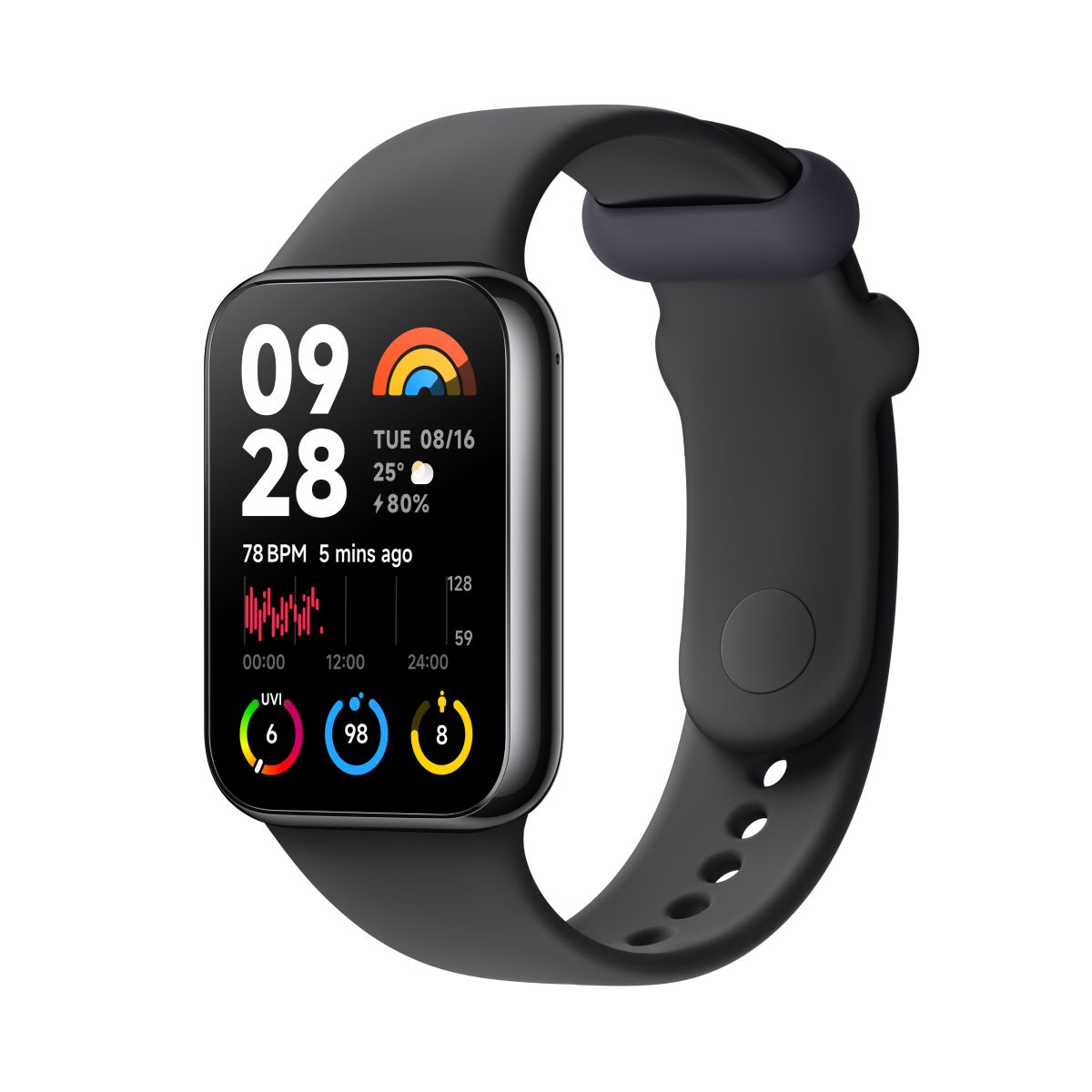 XIAOMI - Xiaomi Smart Band 8 Pro Black
