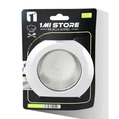 OEM - Set 2 Rejilla Filtro De Fregadero Acero Inoxidable 11cm