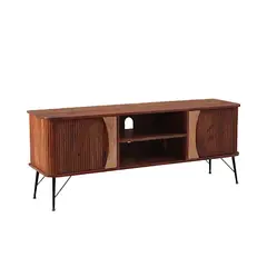 MUEBLES EL HERRERO - Rack Santorini 140x38x55cm