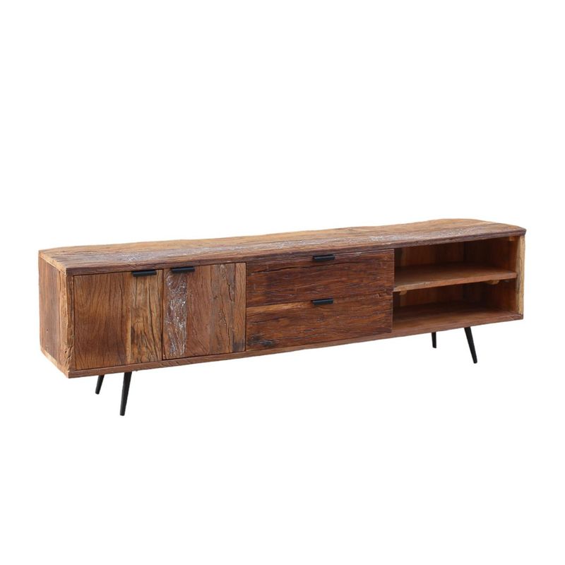 MUEBLES EL HERRERO - Rack Asmara 175x33x50cm