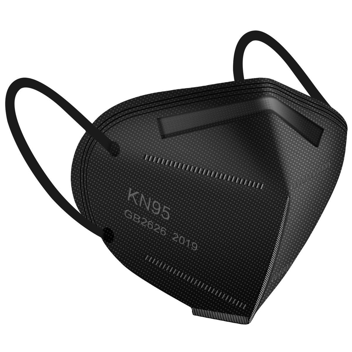 FIRST CARE - MASCARILLAS KN95 CERTIFICADAS 10 UNIDADES NEGRO