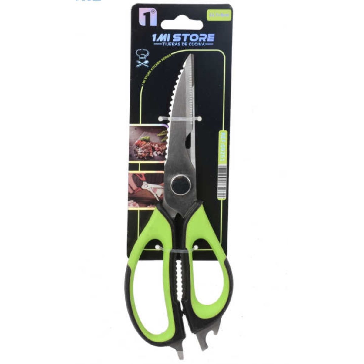 OEM - Tijeras De Cocina Acero Inoxidable Para Cortar Pollo Y Pescado Multiusos